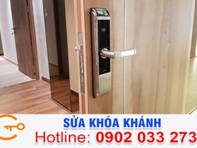 Sửa khóa cửa điện tử khóa vân tay chuyên nghiệp tại TPHCM
